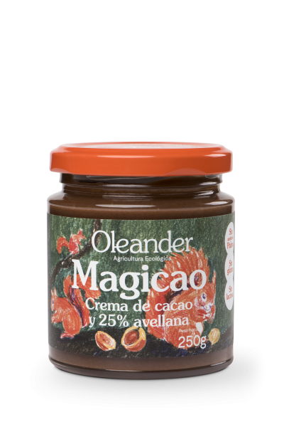 Crema de cacau i avellana Oleander 250 g