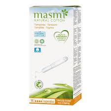 Masmi tampó súper plus 14 ud cotó eco