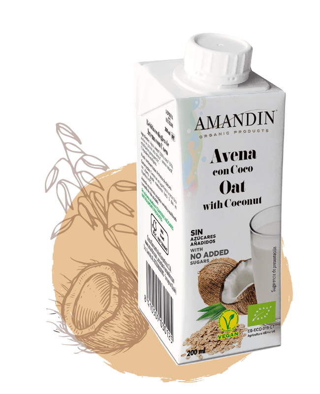 Amandin - Beguda civada amb coco
